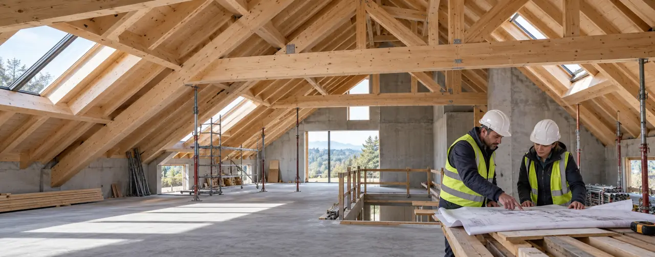 Quel type de charpente choisir ? Combles, portée et contraintes de chantier
