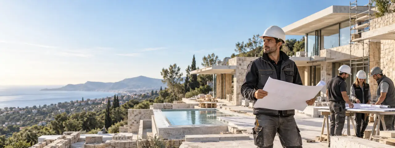 « Construction 06 » : distinguer l’entreprise de Mougins des professionnels du département